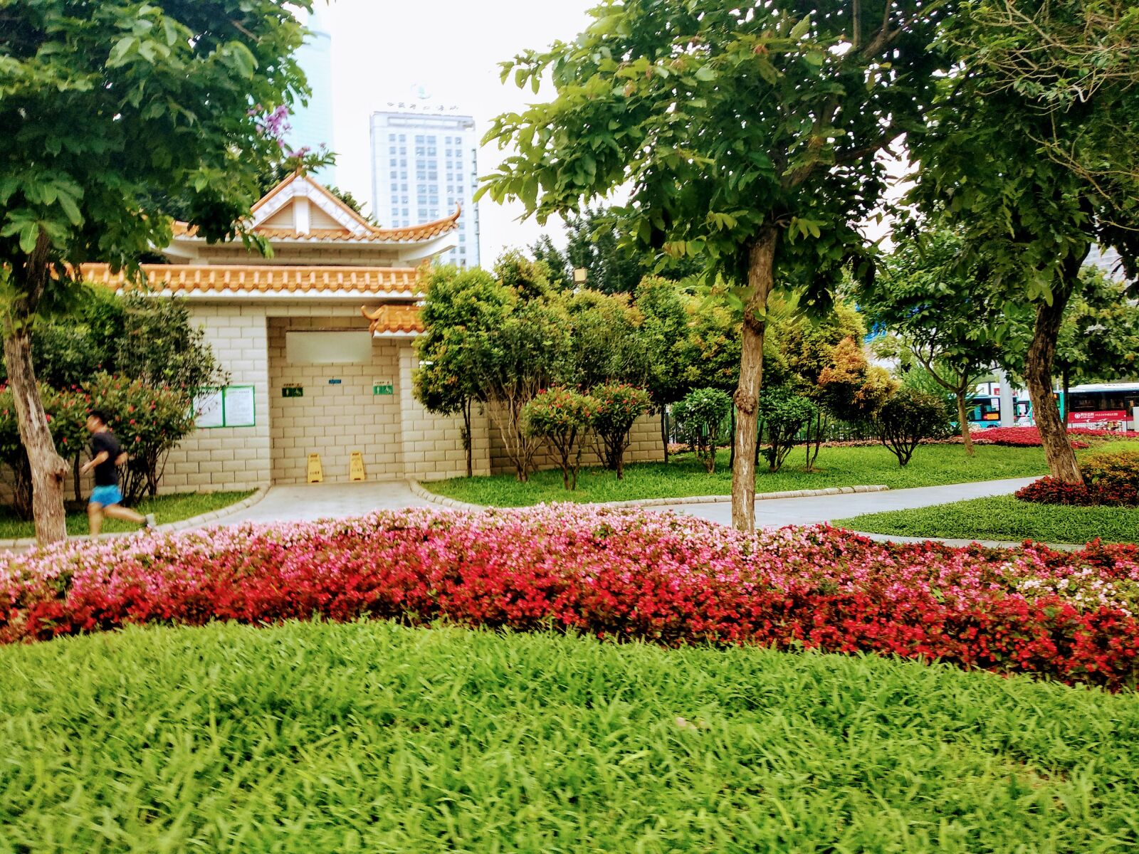 Xiaomi Redmi 5 Plus sample photo. Shenzhen, china, park photography