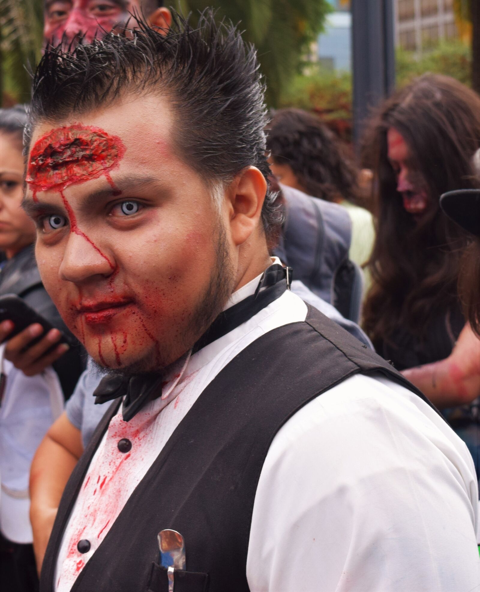 Nikon D5300 sample photo. Zombie, terror, halloween photography