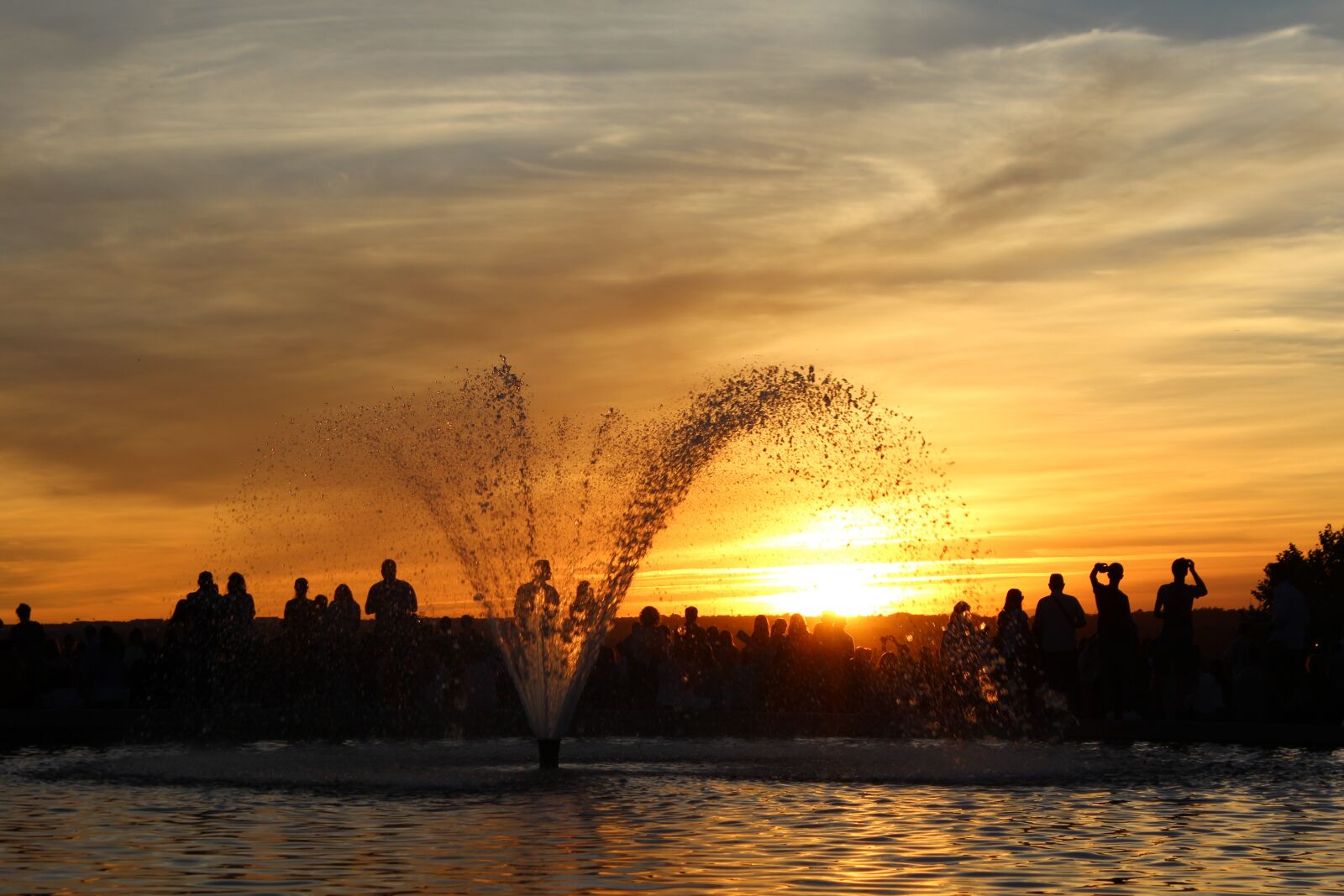 Canon EOS 1200D (EOS Rebel T5 / EOS Kiss X70 / EOS Hi) sample photo. Sunset, sun, water photography
