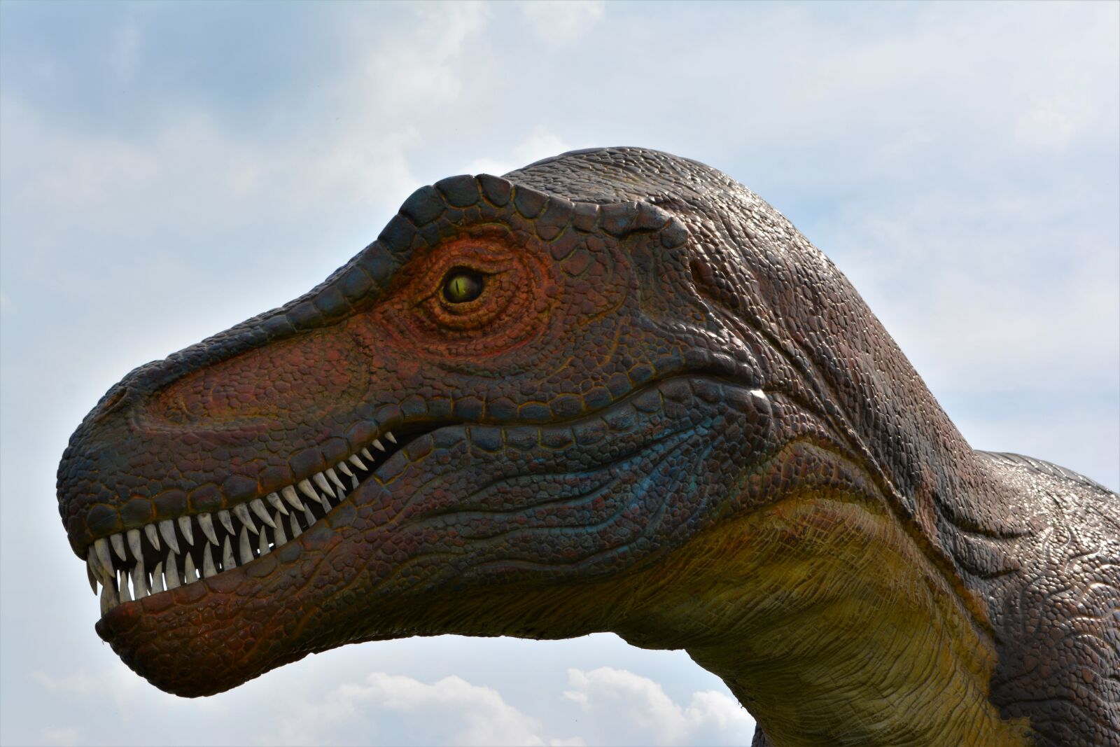 Nikon D5200 sample photo. Dinosaur, dino, carnivorous dinosaurs photography
