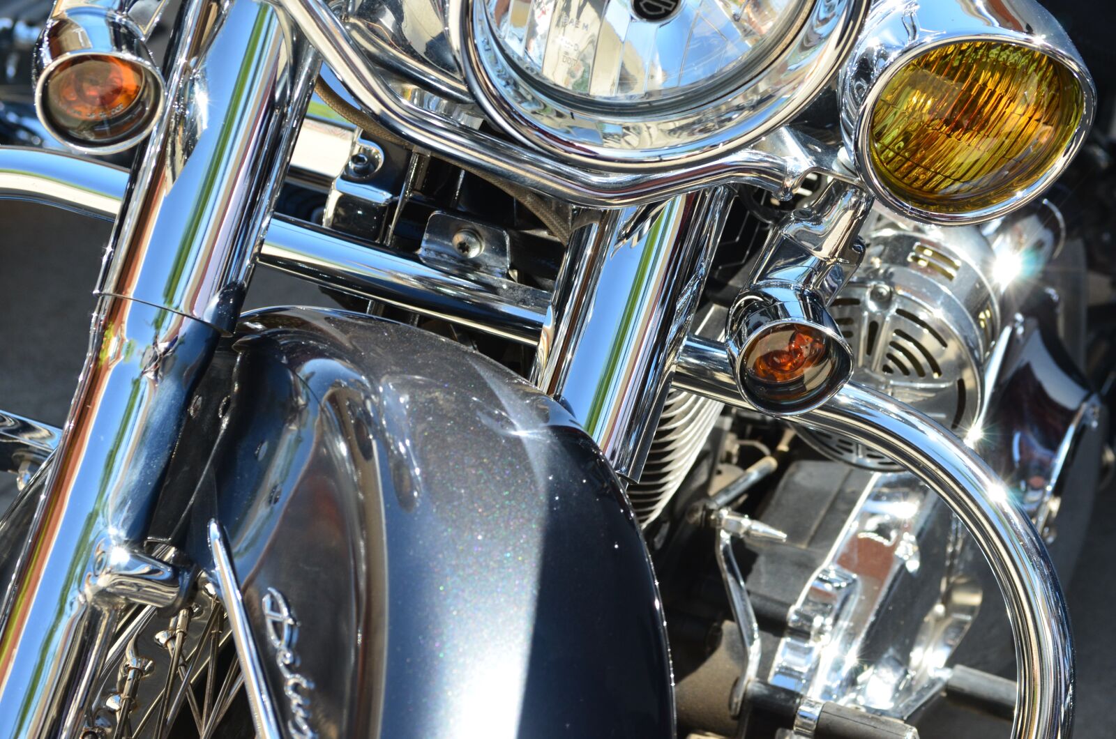 Nikon D5100 sample photo. Chrome, harley davidson, davidson photography