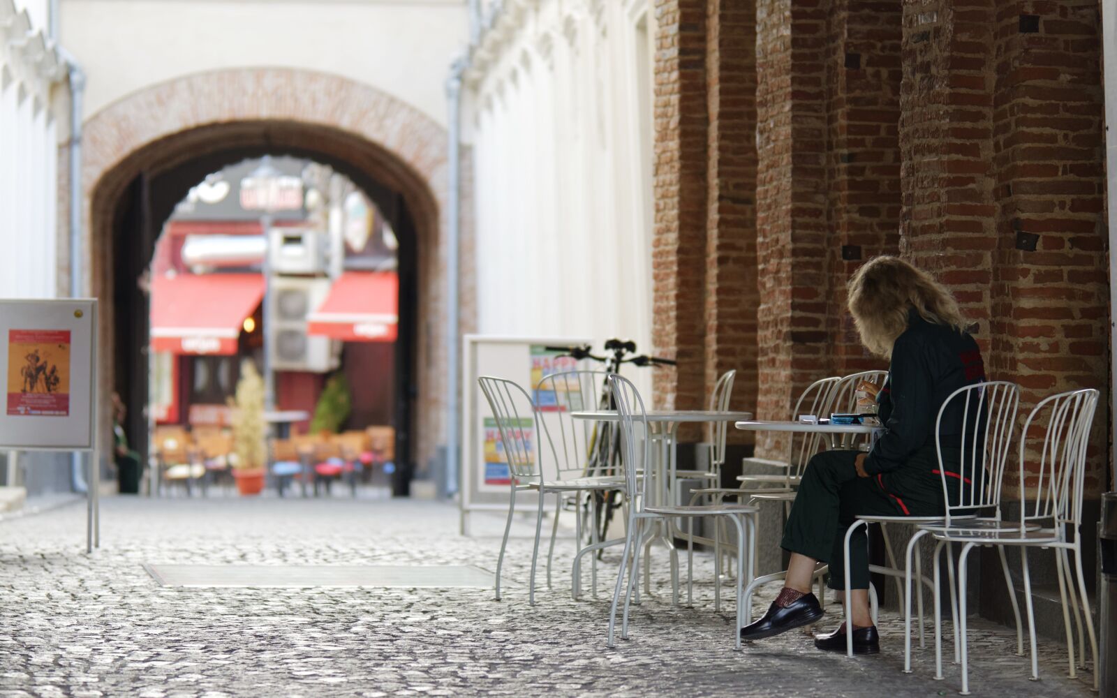 Nikon D5300 sample photo. Passage, building, walls photography