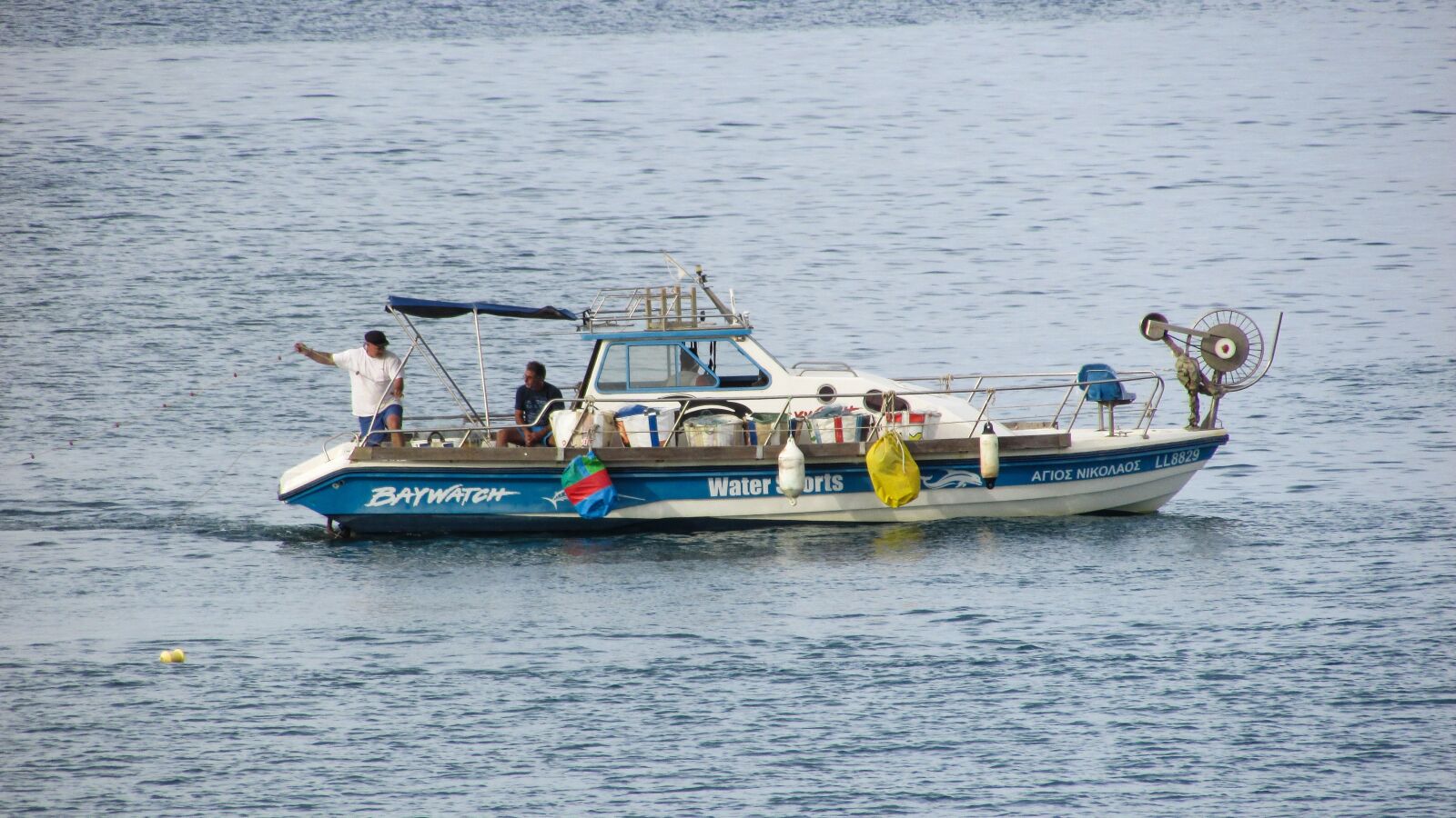 Canon PowerShot SX400 IS sample photo. Cyprus, boat, fishing photography