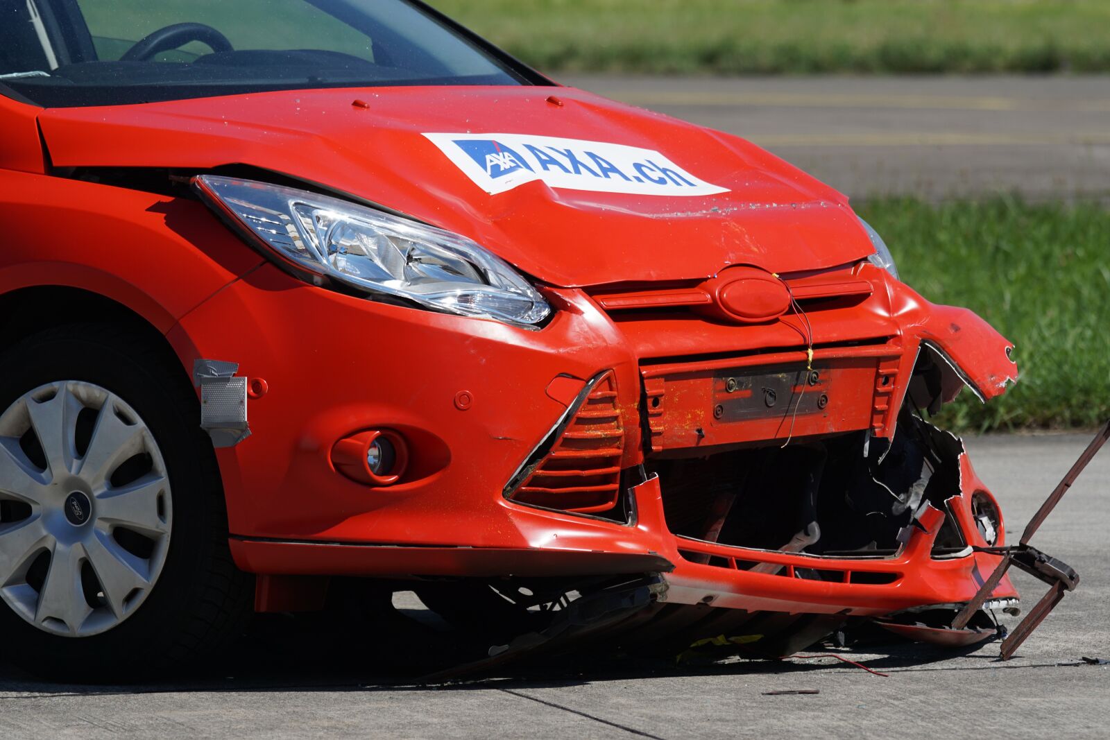 Sony 70-400mm F4-5.6 G SSM sample photo. Crash test, collision, 60 photography