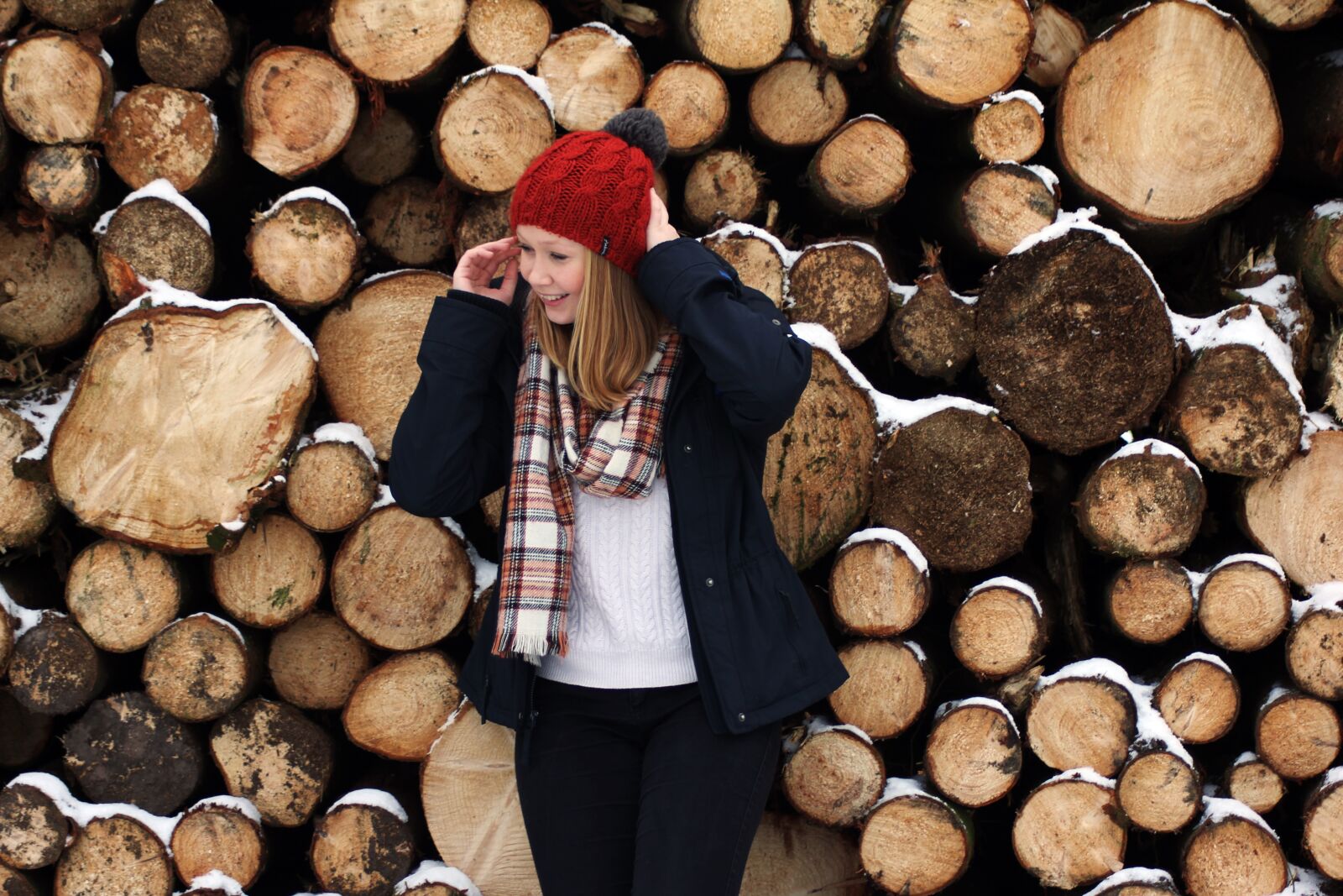Canon EOS 60D sample photo. Snow, wintertime, cap photography