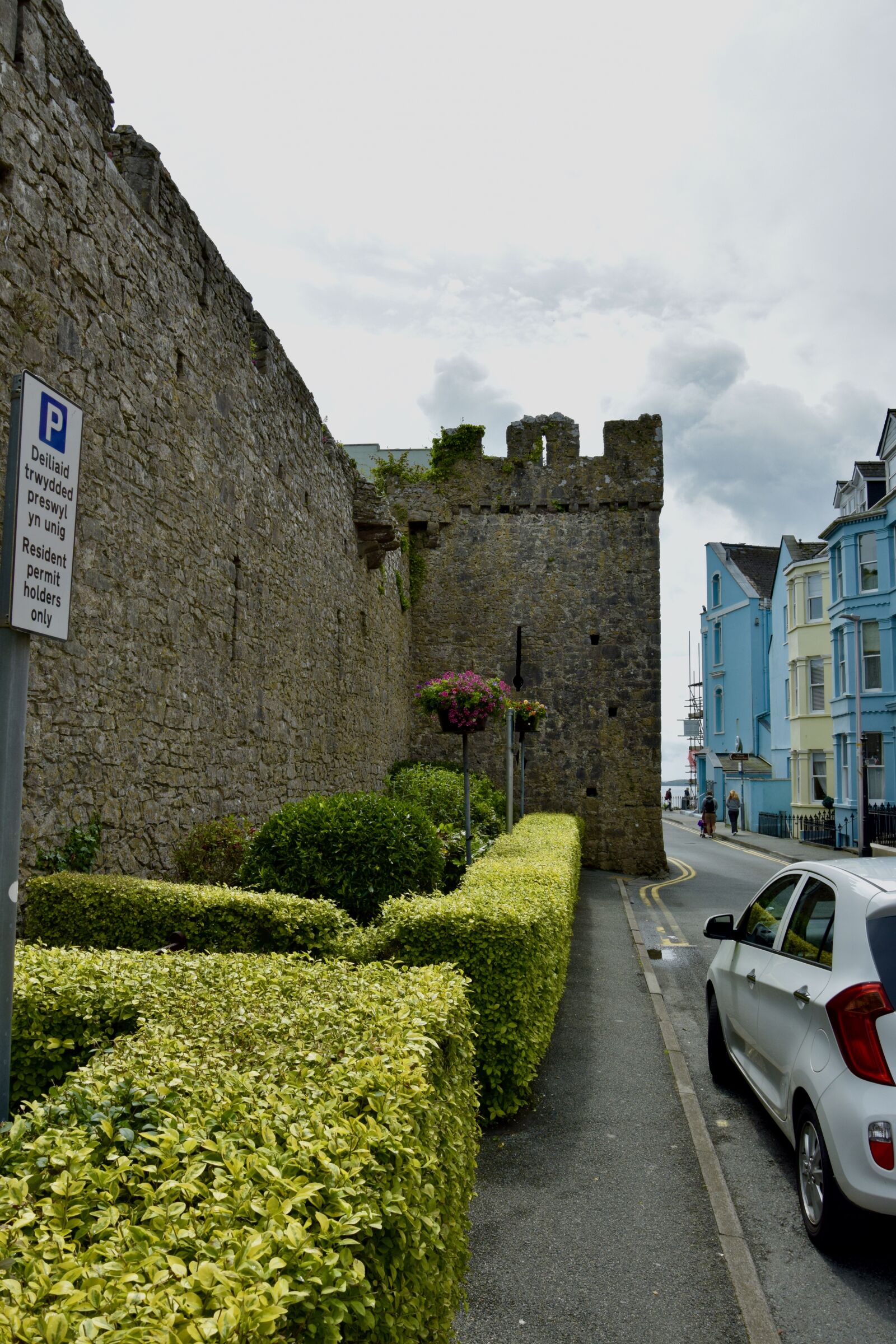 Nikon D3300 sample photo. Wales, tenby, castle photography