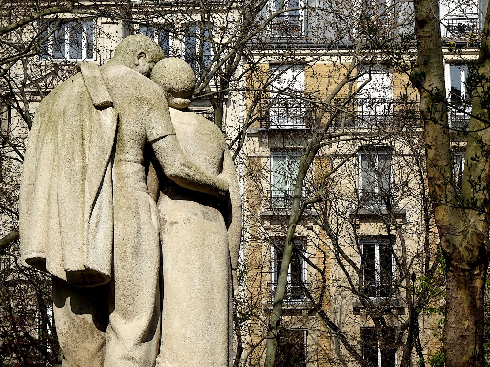 Sony Cyber-shot DSC-HX90V sample photo. Statue, sculptures, pierre's size photography