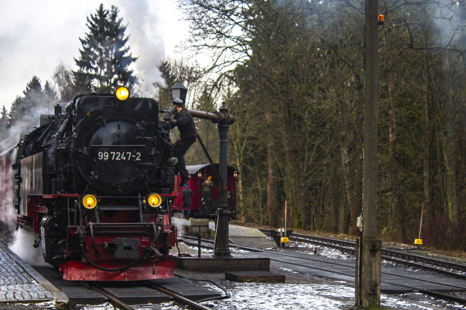 Canon EOS 1200D (EOS Rebel T5 / EOS Kiss X70 / EOS Hi) sample photo. Train, steam engine, railway photography