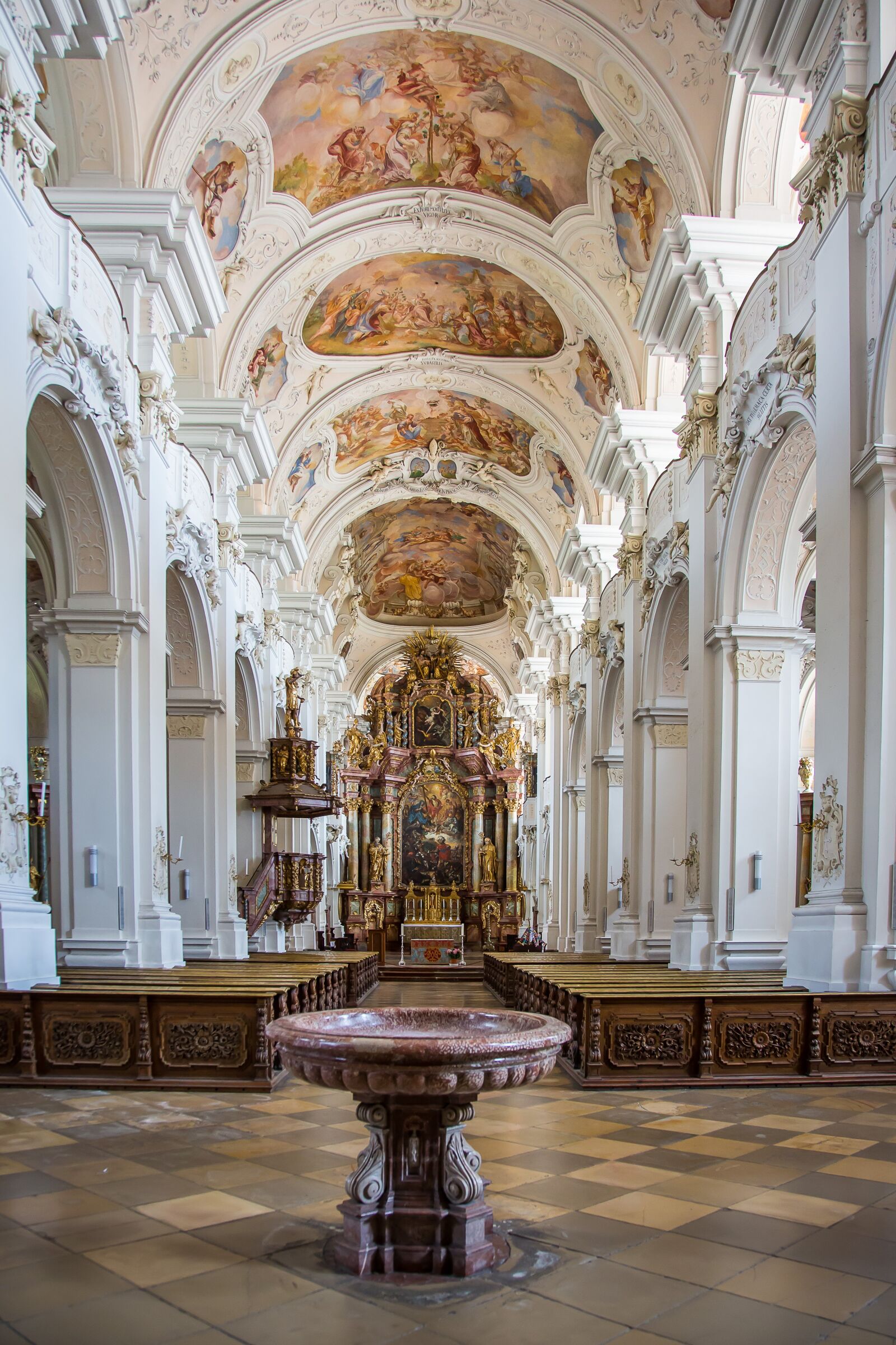 Canon EF 24-105mm F4L IS USM sample photo. Niederalteich, monastery, benedictine photography
