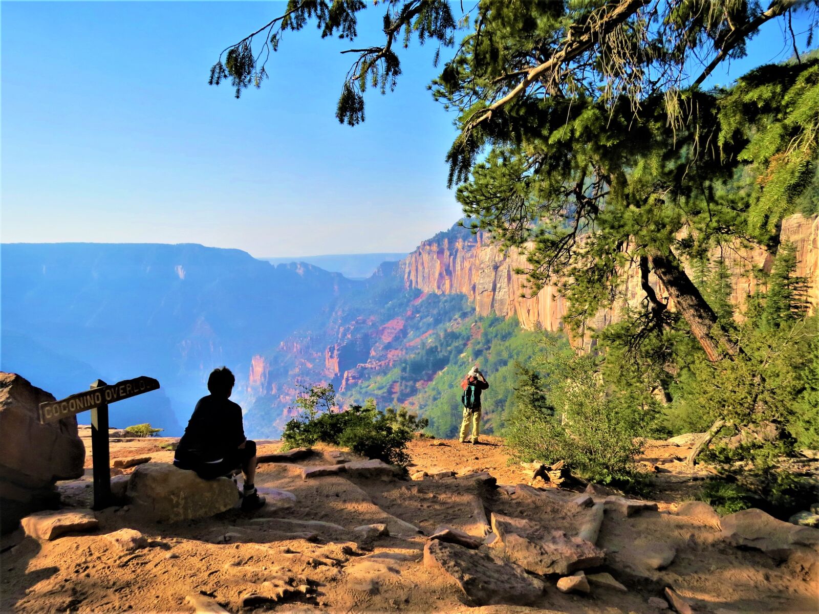 Canon PowerShot SX50 HS sample photo. Hiking, north rim grand photography