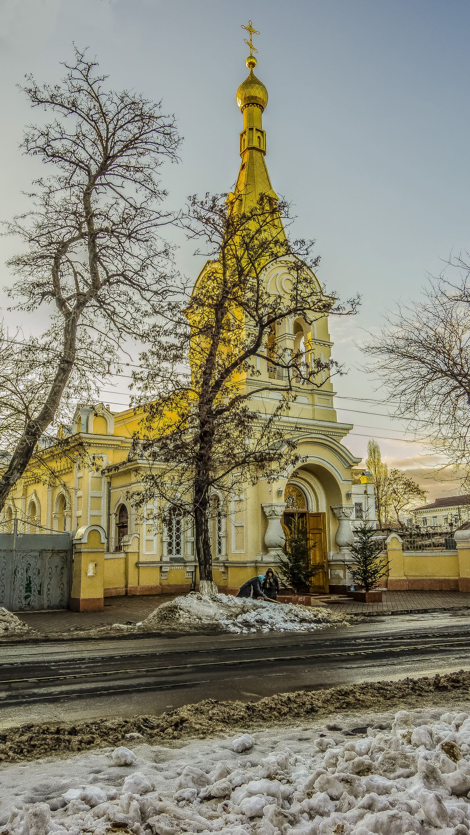 Sony Cyber-shot DSC-RX100 sample photo. Odessa, tserkov, winter photography