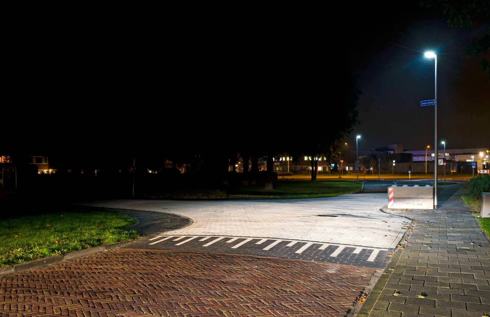 Nikon D700 sample photo. Road surface reflection, groningen photography