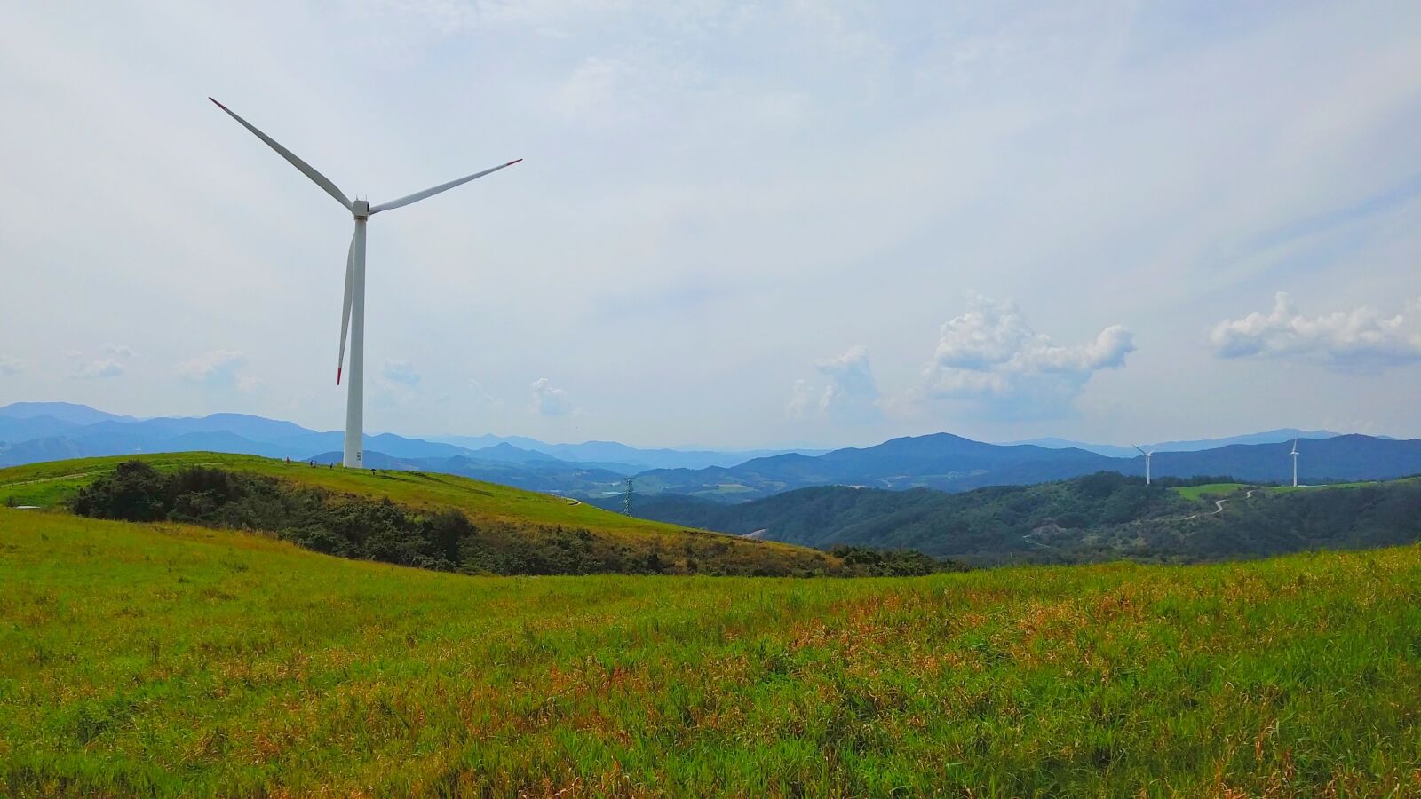 LG G3 CAT.6 sample photo. Wind power generator, daegwallyeong photography