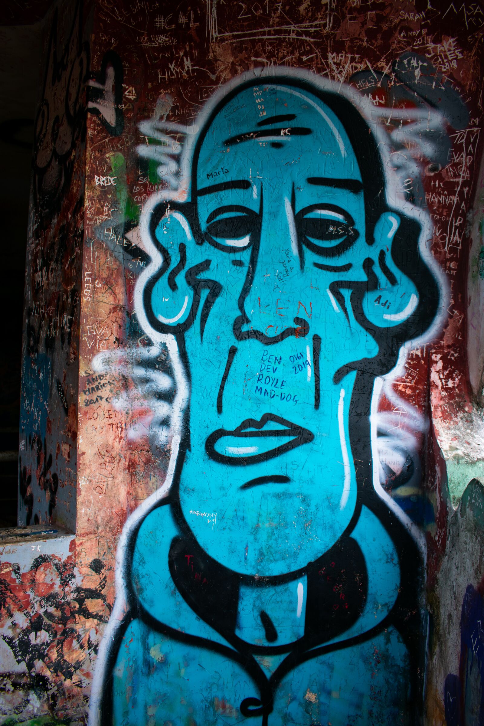 Nikon D3400 sample photo. Grafitti, vietnam, hoi an photography
