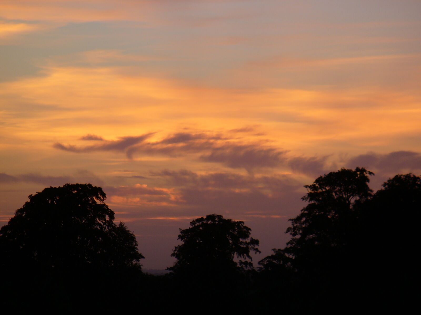 Panasonic DMC-LZ1 sample photo. Sunset, nature, evening sky photography
