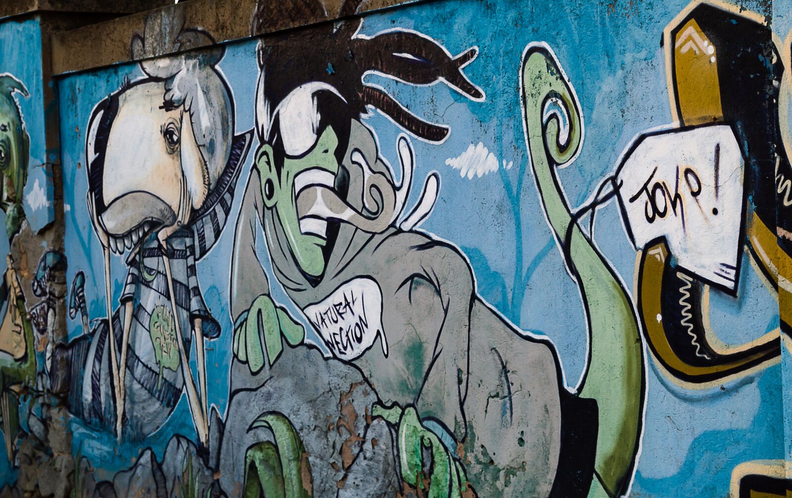 Nikon D3200 sample photo. Hip, grungy, monster photography
