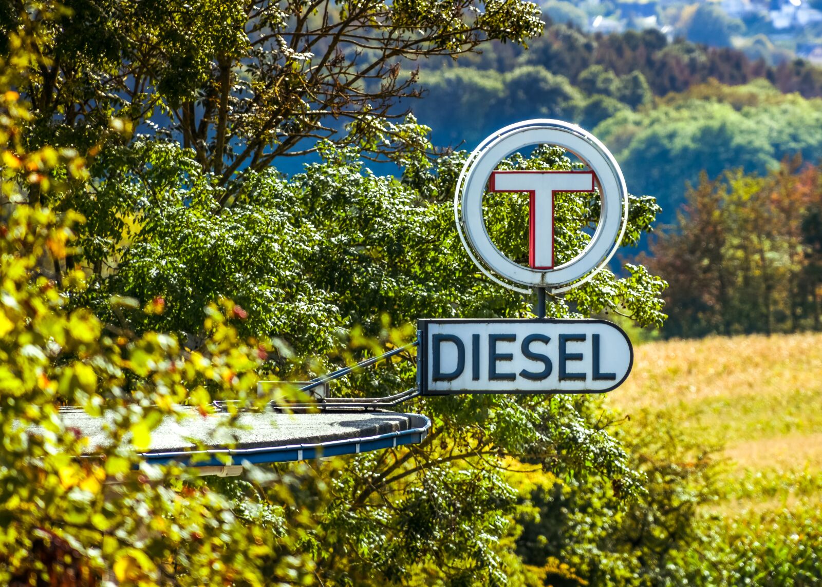Tamron 28-300mm F3.5-6.3 Di VC PZD sample photo. Petrol stations, forest, historically photography