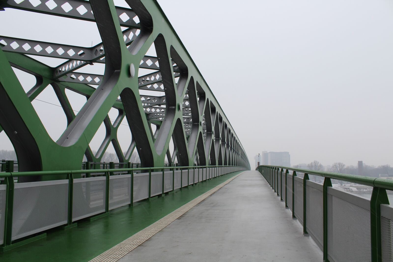 Canon EOS 1300D (EOS Rebel T6 / EOS Kiss X80) sample photo. Bridge, green, slovakia photography