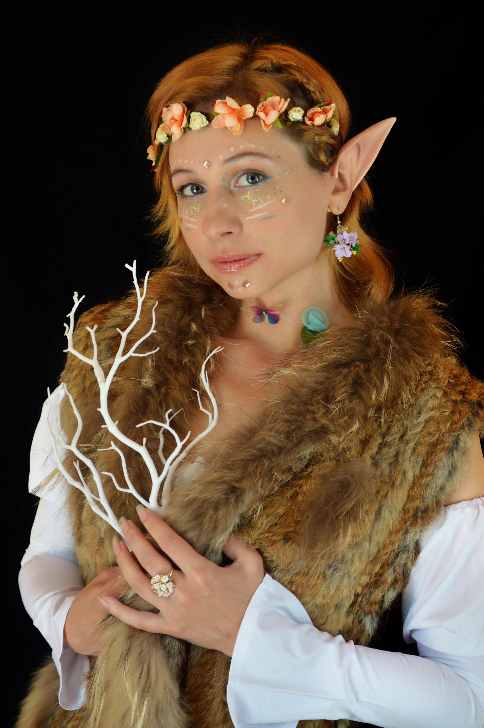 Nikon D3200 sample photo. Elf, ears, story photography