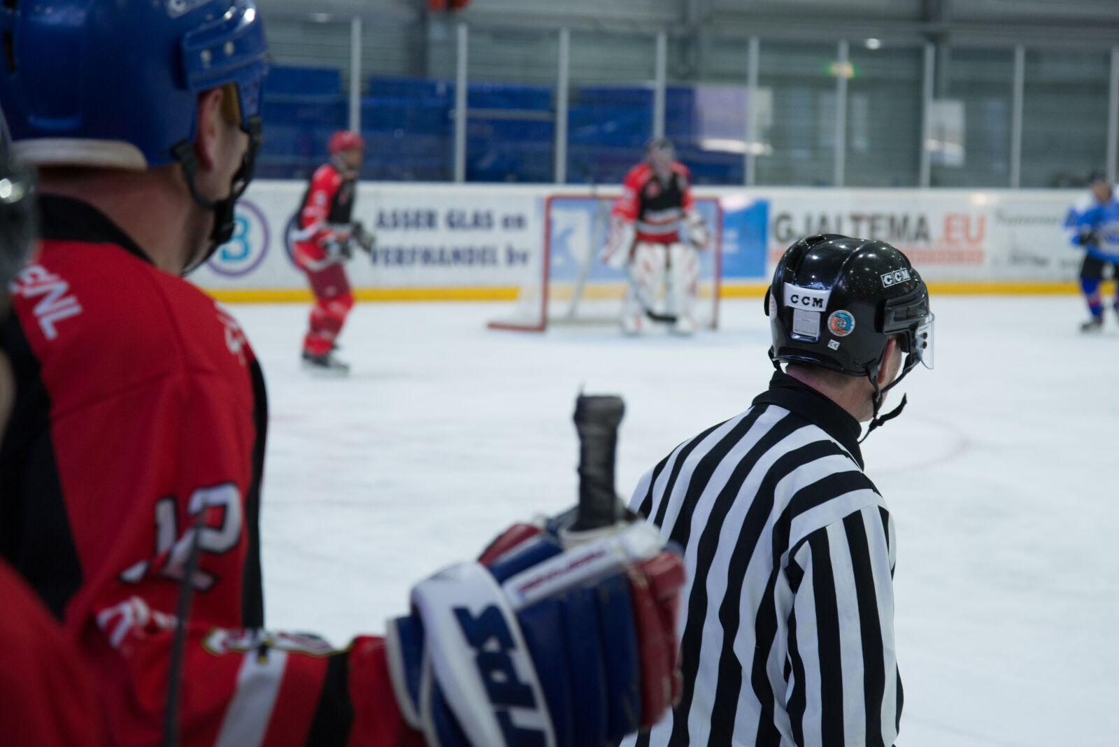 Nikon D600 sample photo. Hockey, players, on, rink photography