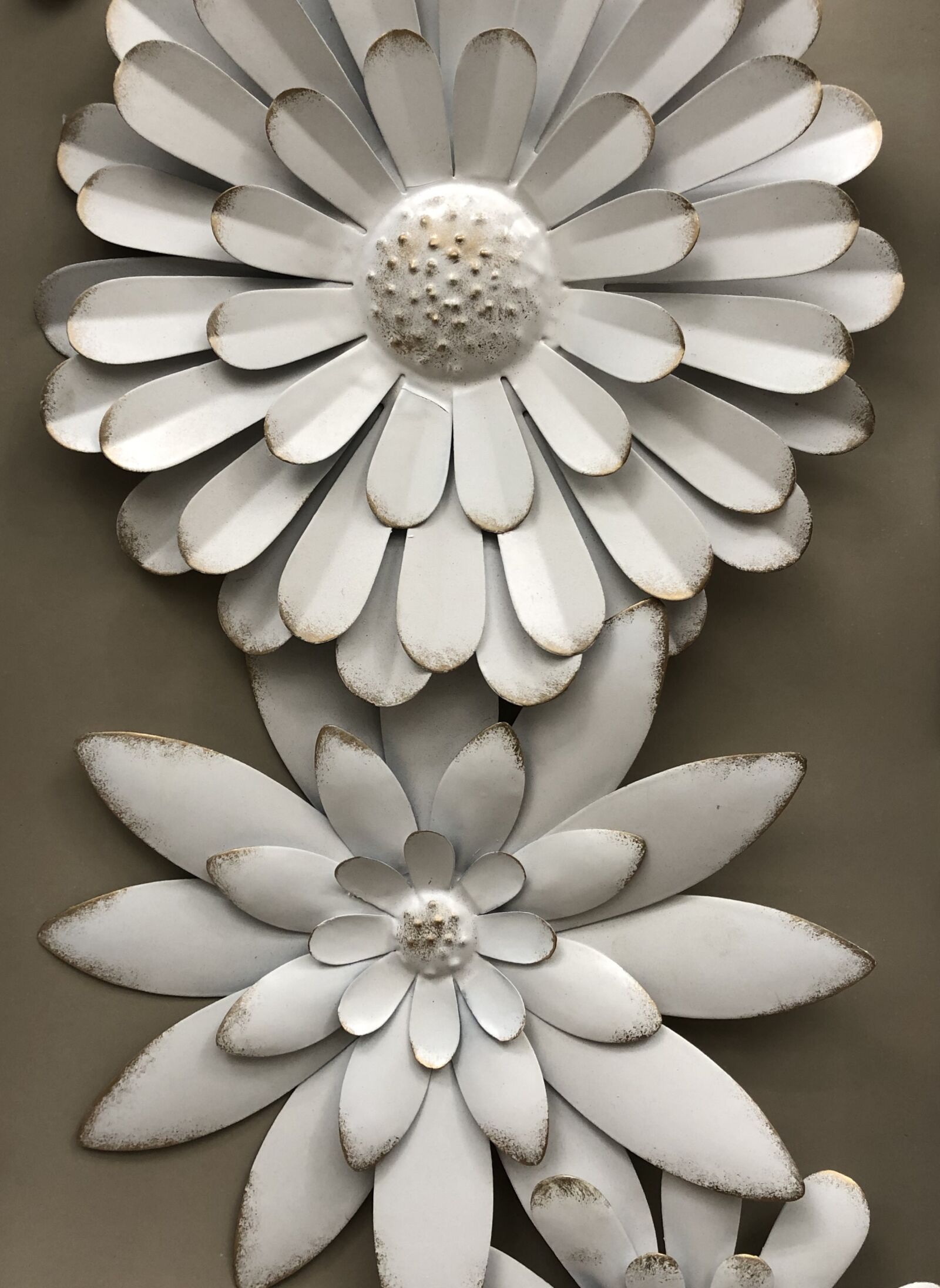 Apple iPhone 8 Plus sample photo. White, metal, flower photography