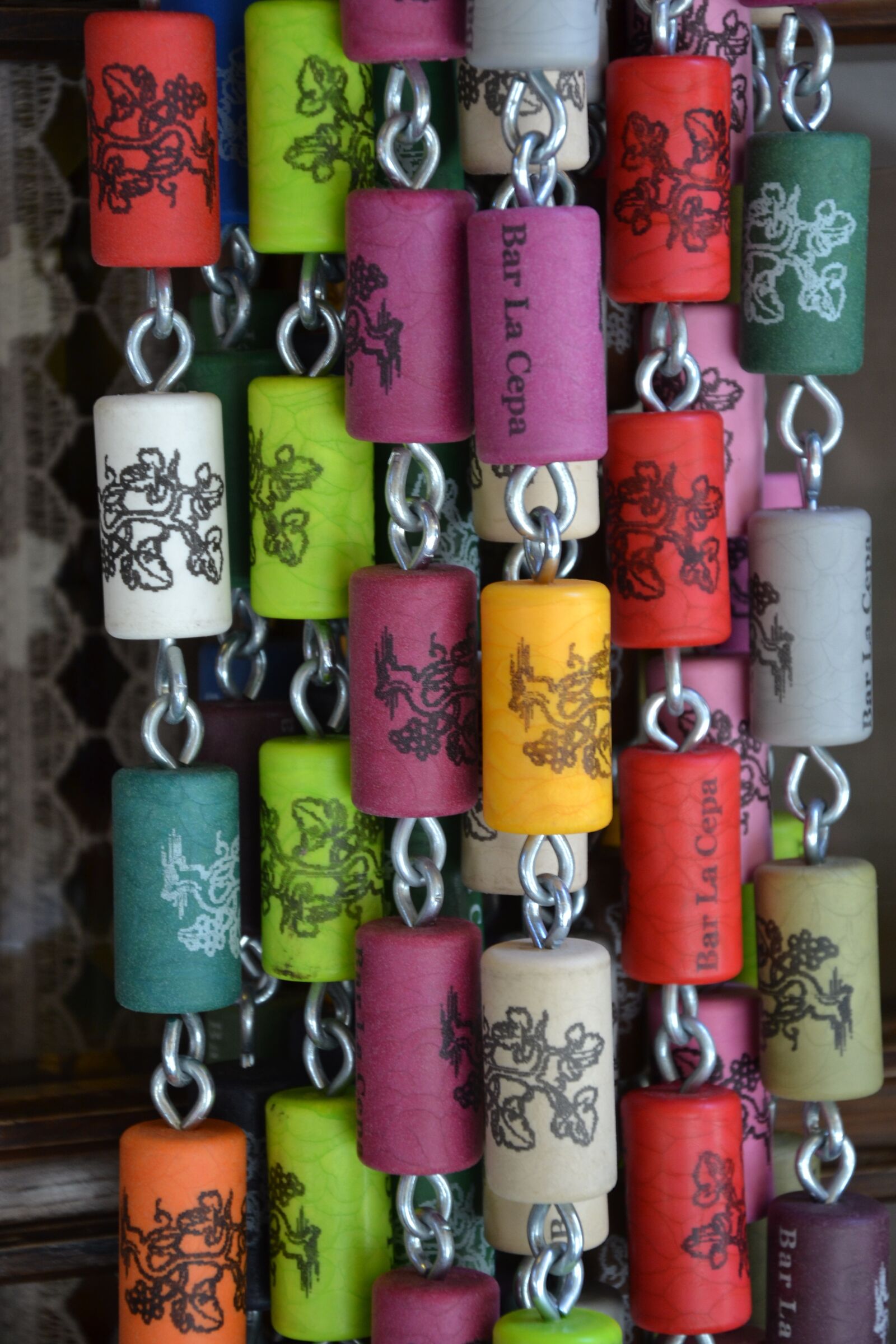 Nikon D3100 sample photo. Curtain, caps, colors photography
