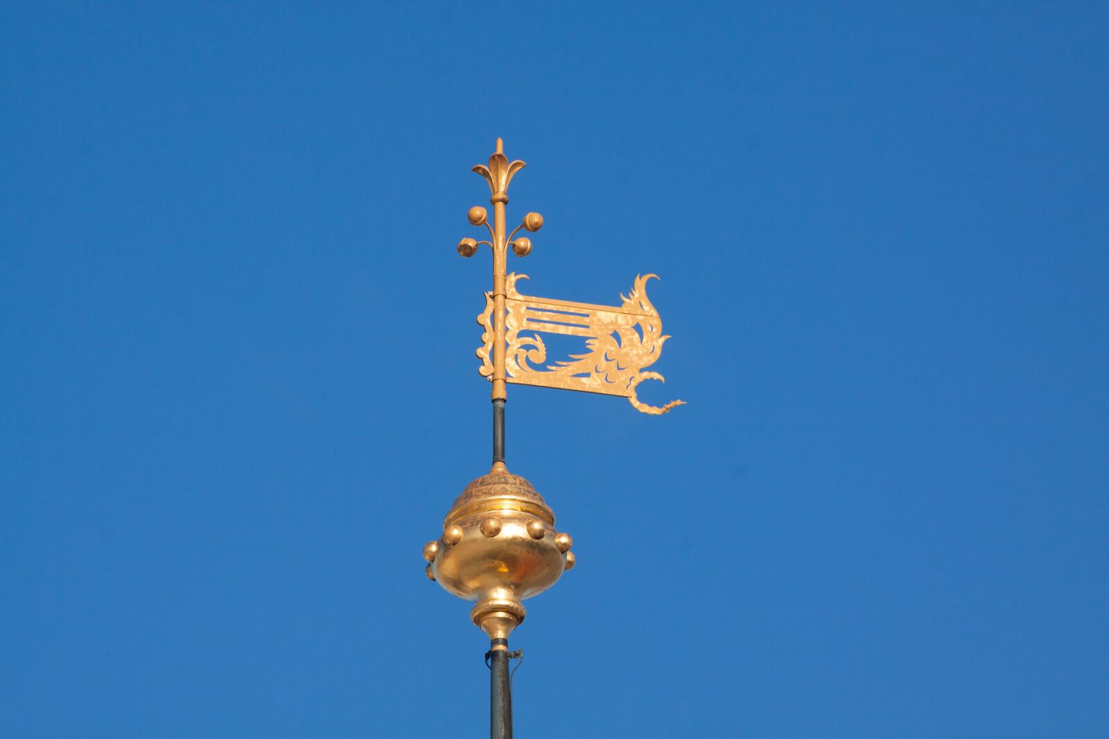 Canon EOS 50D sample photo. Weathervane, gilded, gold photography