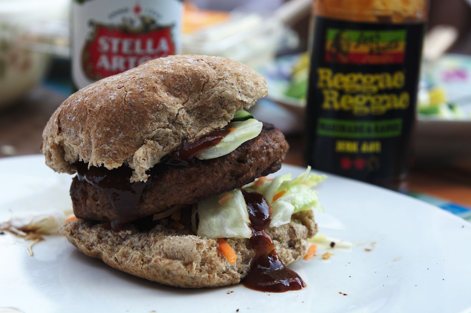 Nikon D7100 sample photo. Burger, barbecue, sauce photography