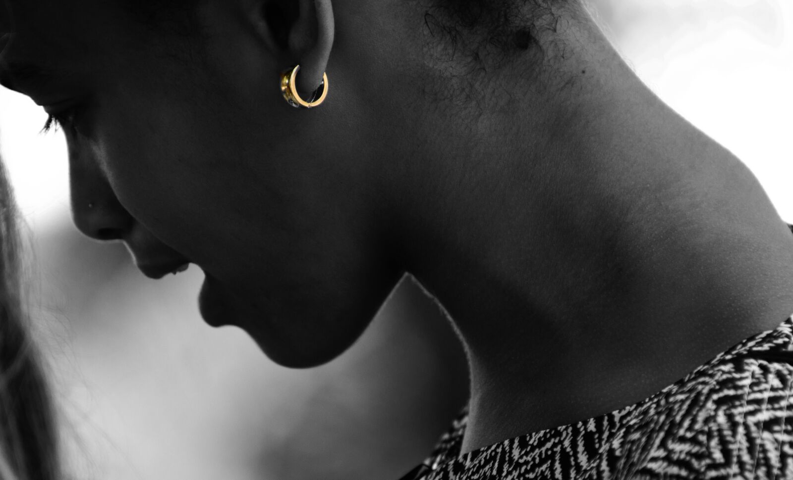 Nikon D7000 sample photo. Black and white, gold photography