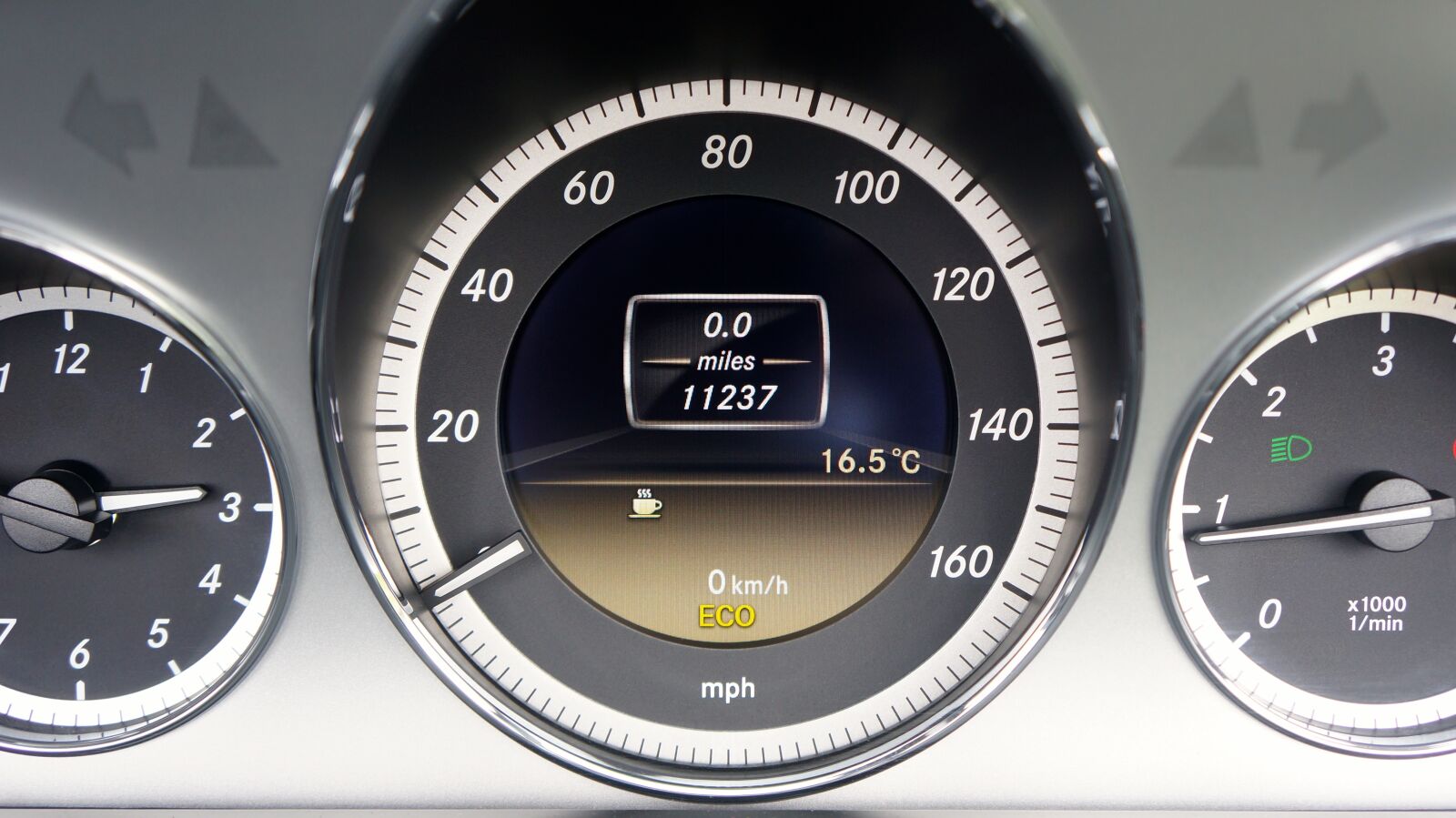 Sony Alpha NEX-5N sample photo. Car, speedometer, dashboard photography