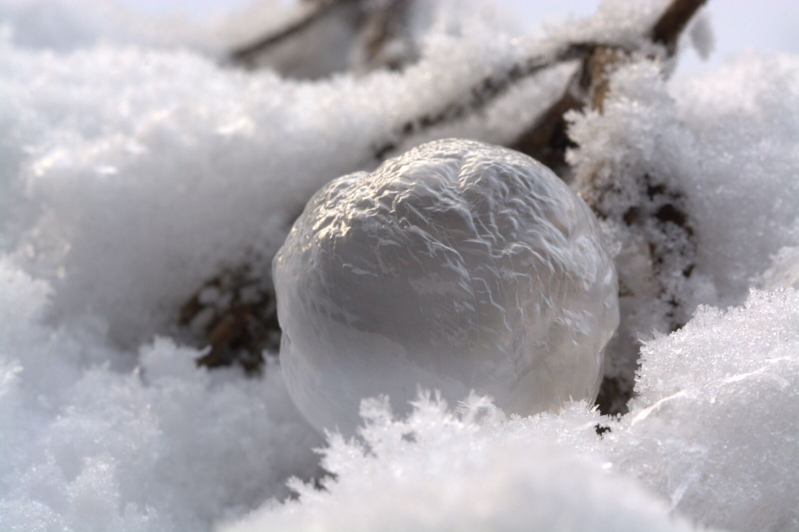 Nikon D5200 sample photo. Soap bubble, frozen bubble photography