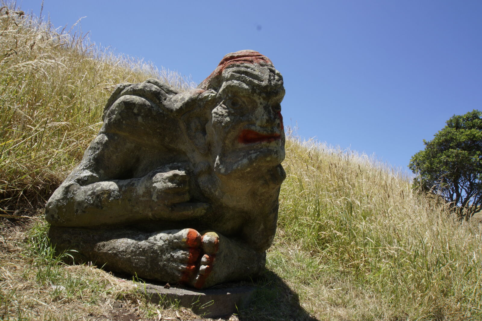 Sony E 16-50mm F3.5-5.6 PZ OSS sample photo. Maori, new, zealand, statue photography