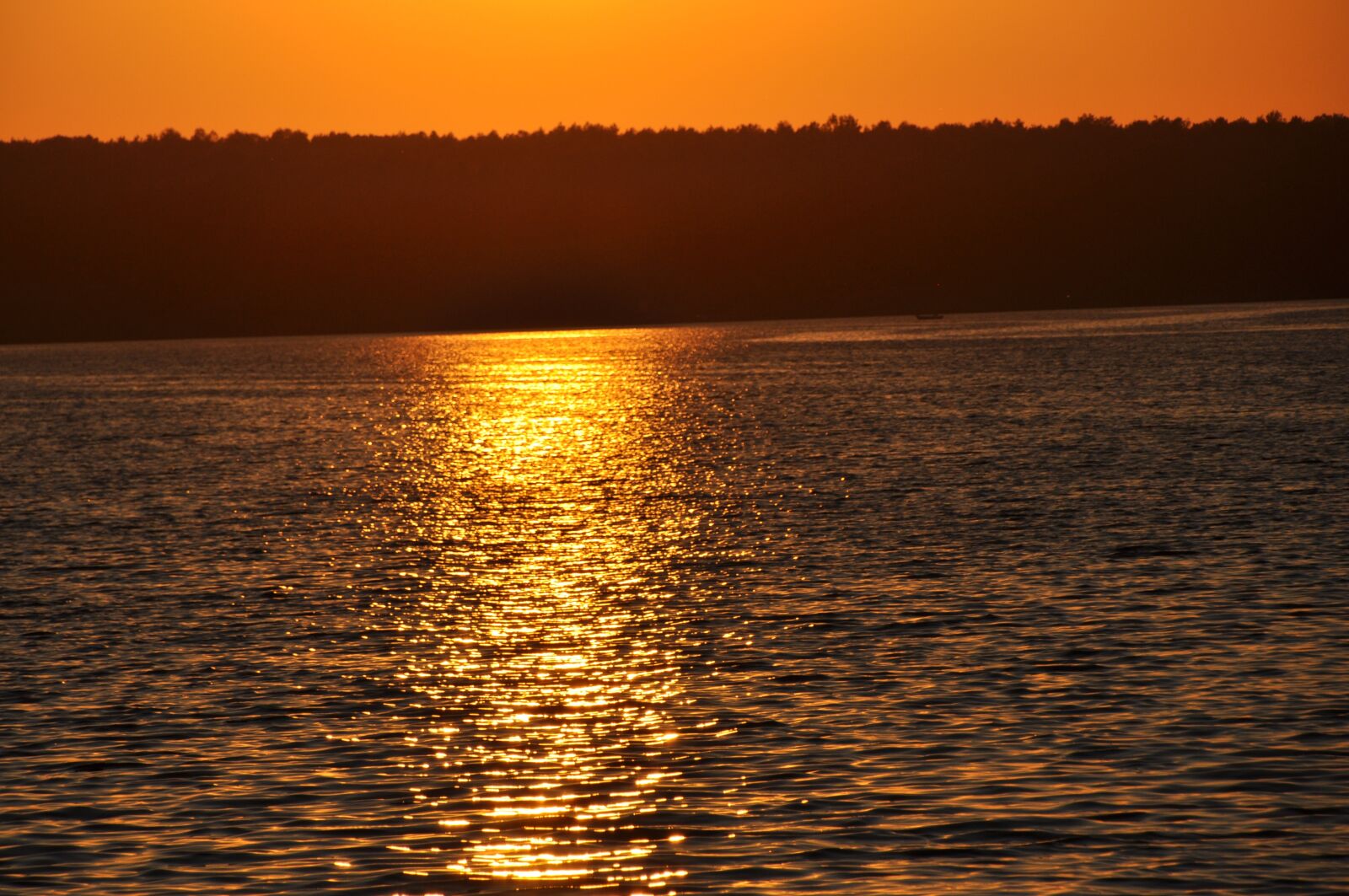 Nikon D5000 sample photo. Sunset, lagoon, evening photography