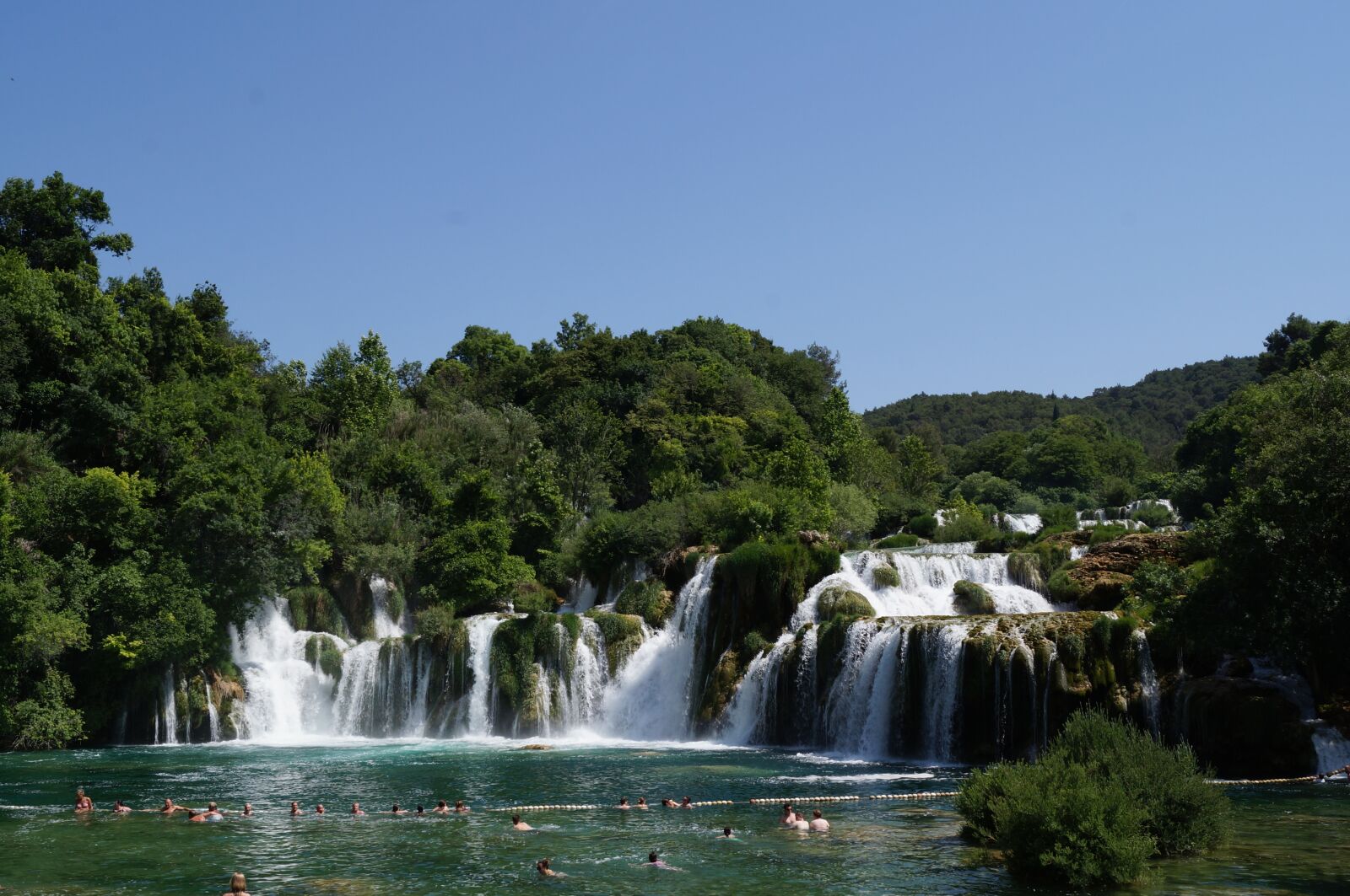 Sony SLT-A57 sample photo. Krka, croatia, waterfall photography