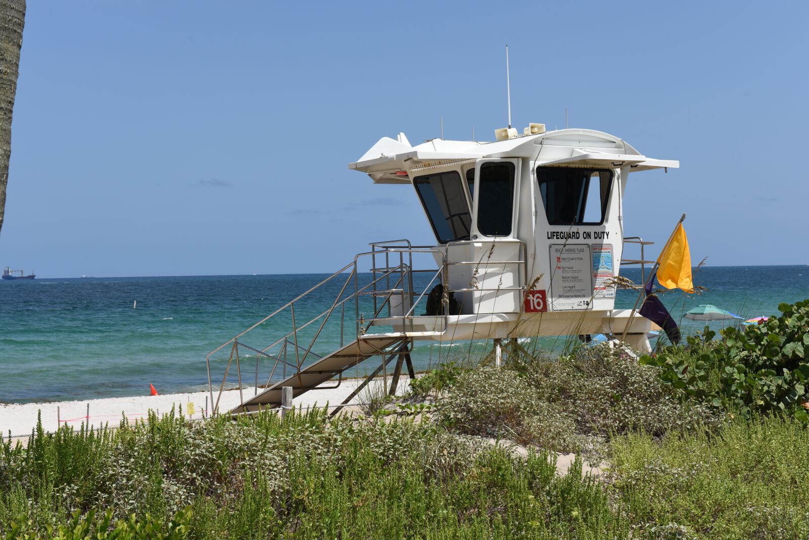 Nikon D810 sample photo. Lifeguard, beach, sand photography