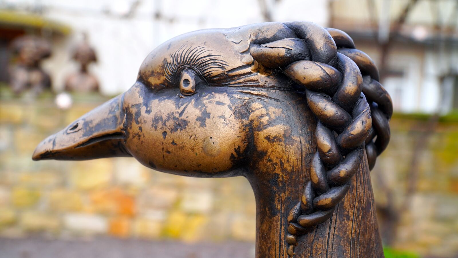 Sony E PZ 18-105mm F4 G OSS sample photo. Sculpture, art, statue photography