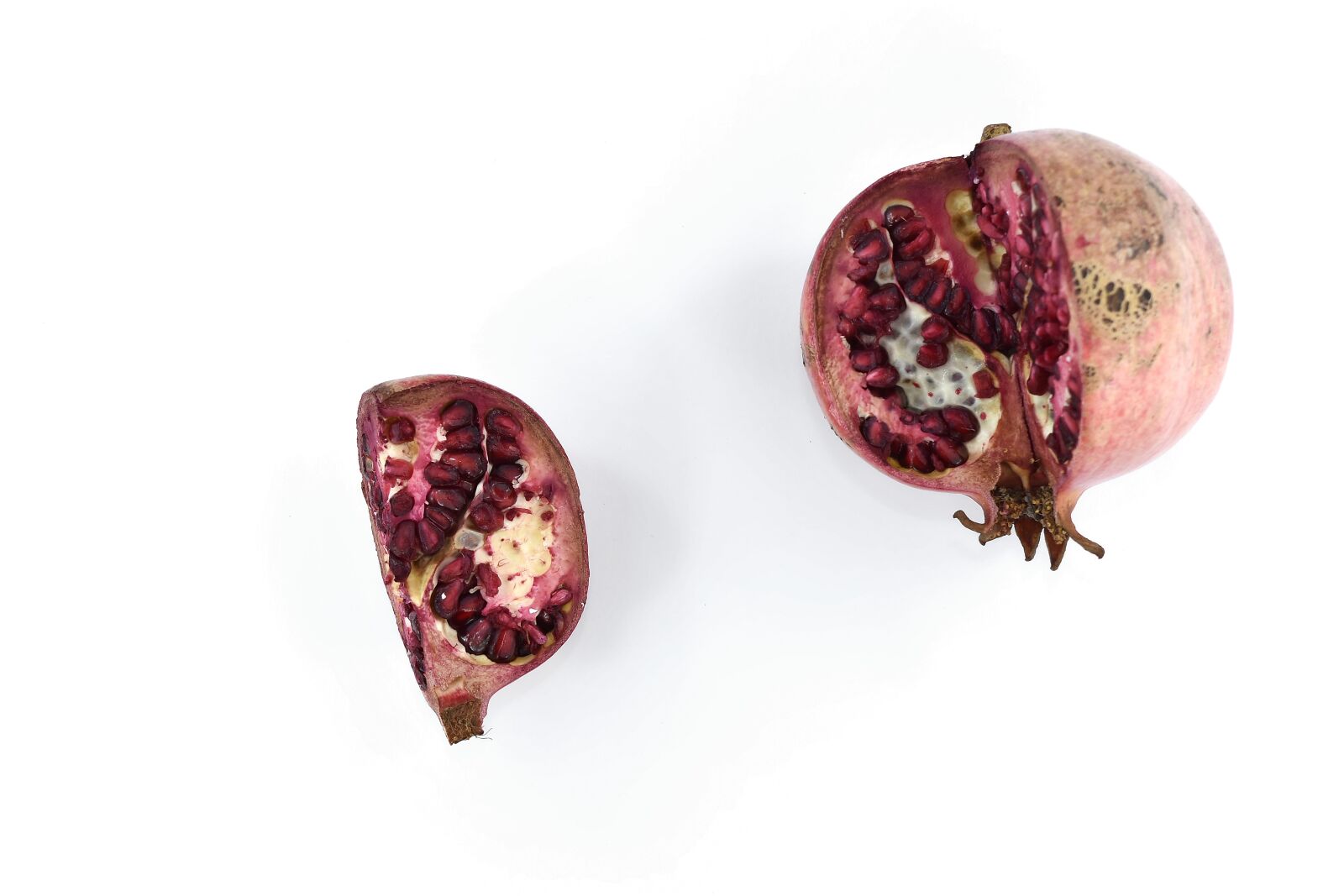 Nikon D5500 sample photo. Exotic, pomegranate, ripe fruit photography