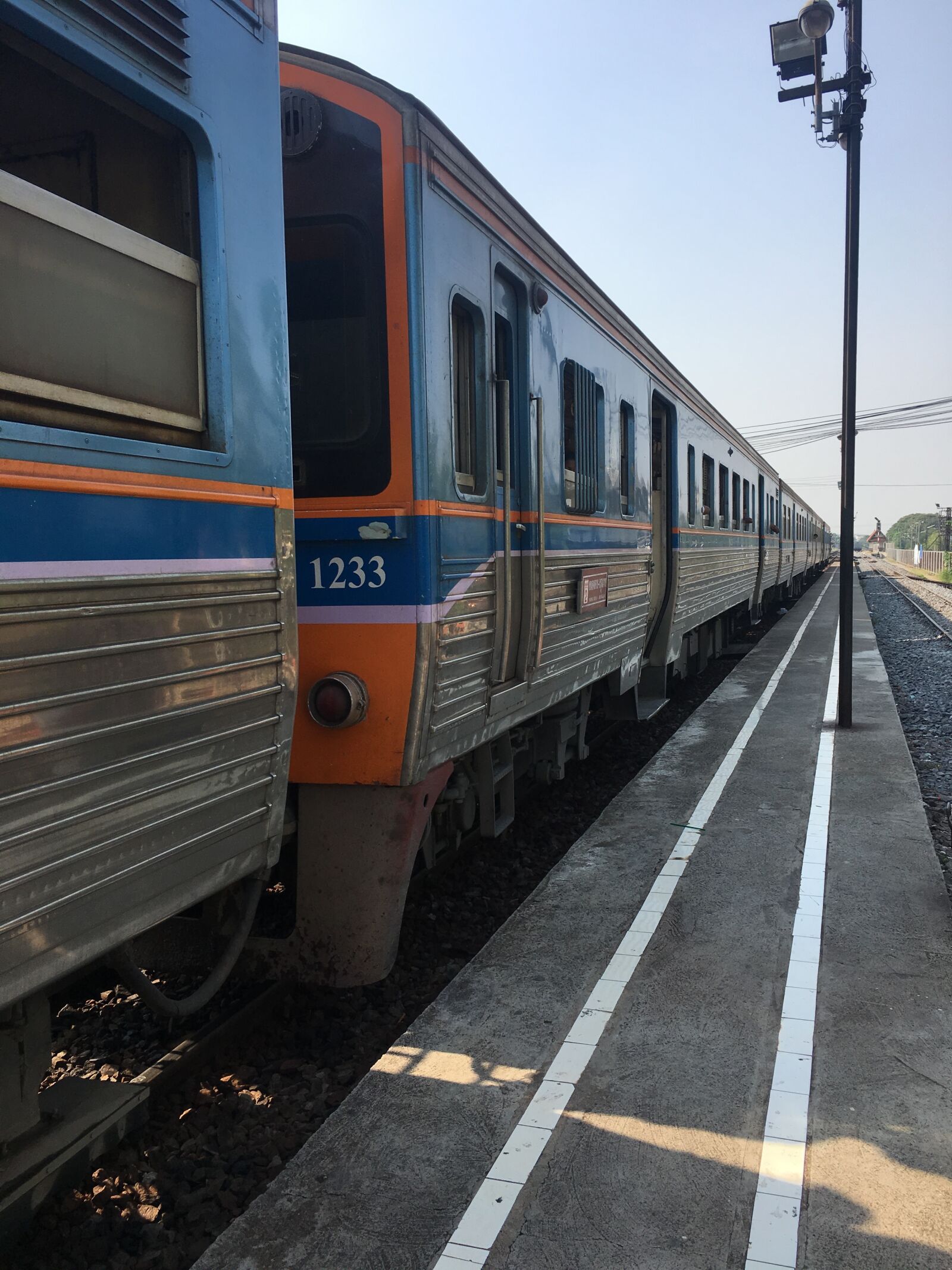 Apple iPhone 6s sample photo. Train photography