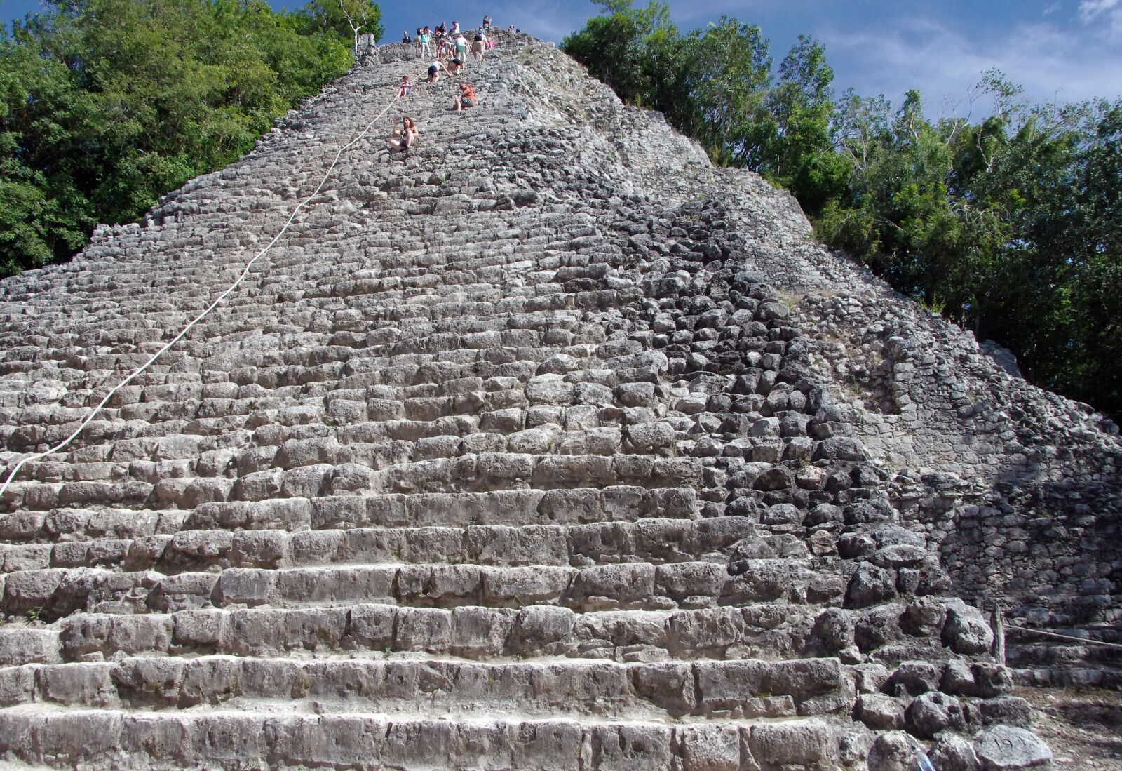 Pentax K-5 sample photo. Mexico, coba, pyramid photography
