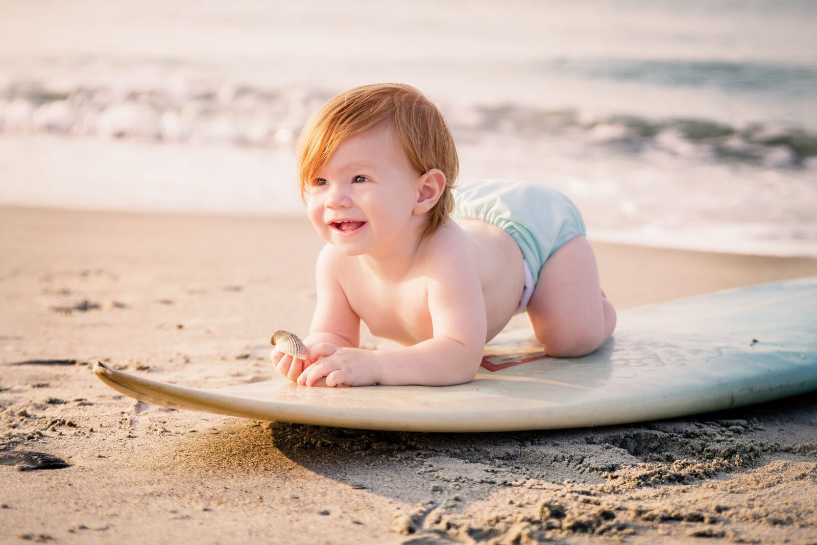 Canon EOS 1100D (EOS Rebel T3 / EOS Kiss X50) sample photo. Surfing, baby, beach photography