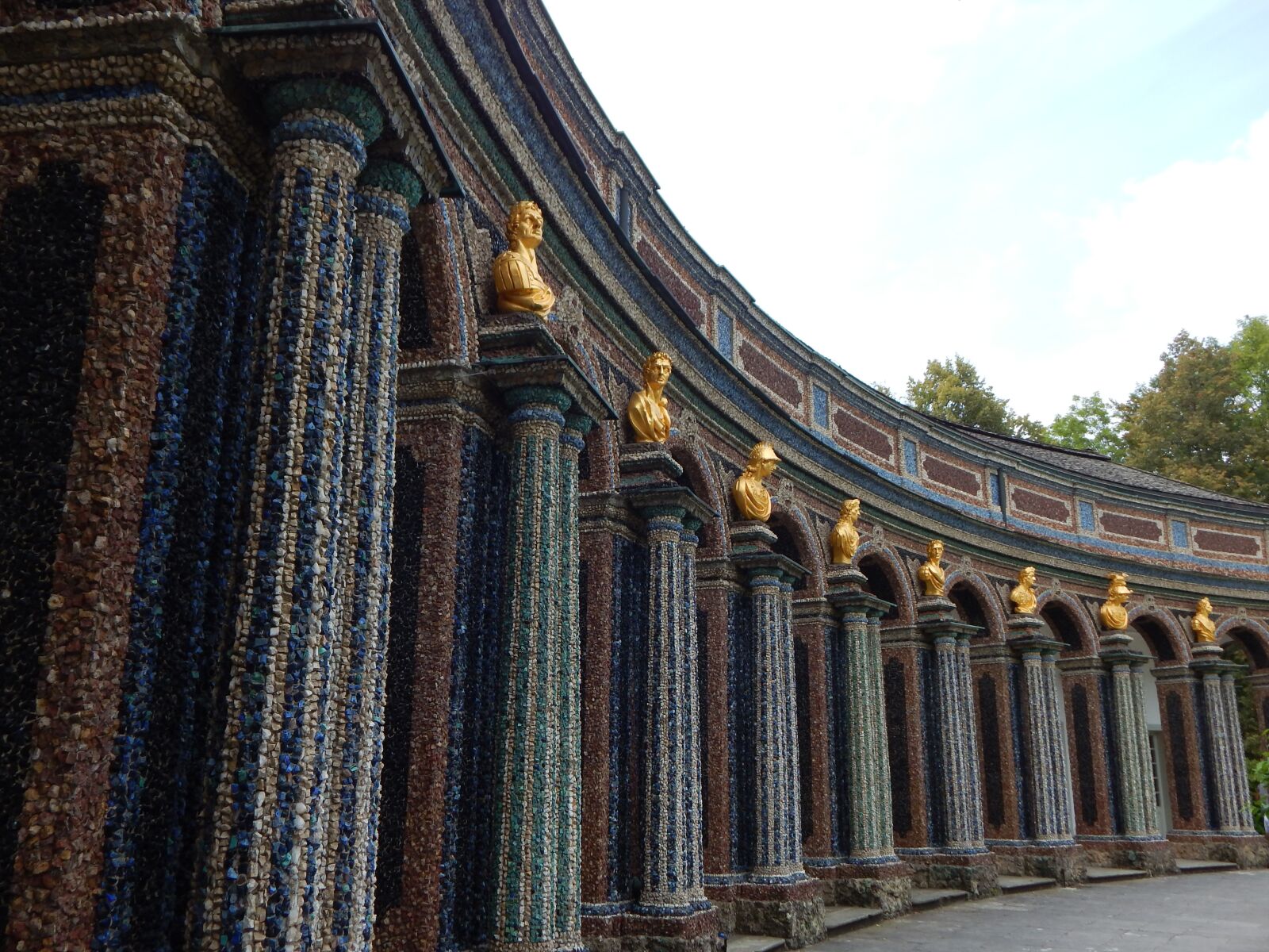 Nikon Coolpix L830 sample photo. Hermitage bayreuth, bavaria, park photography