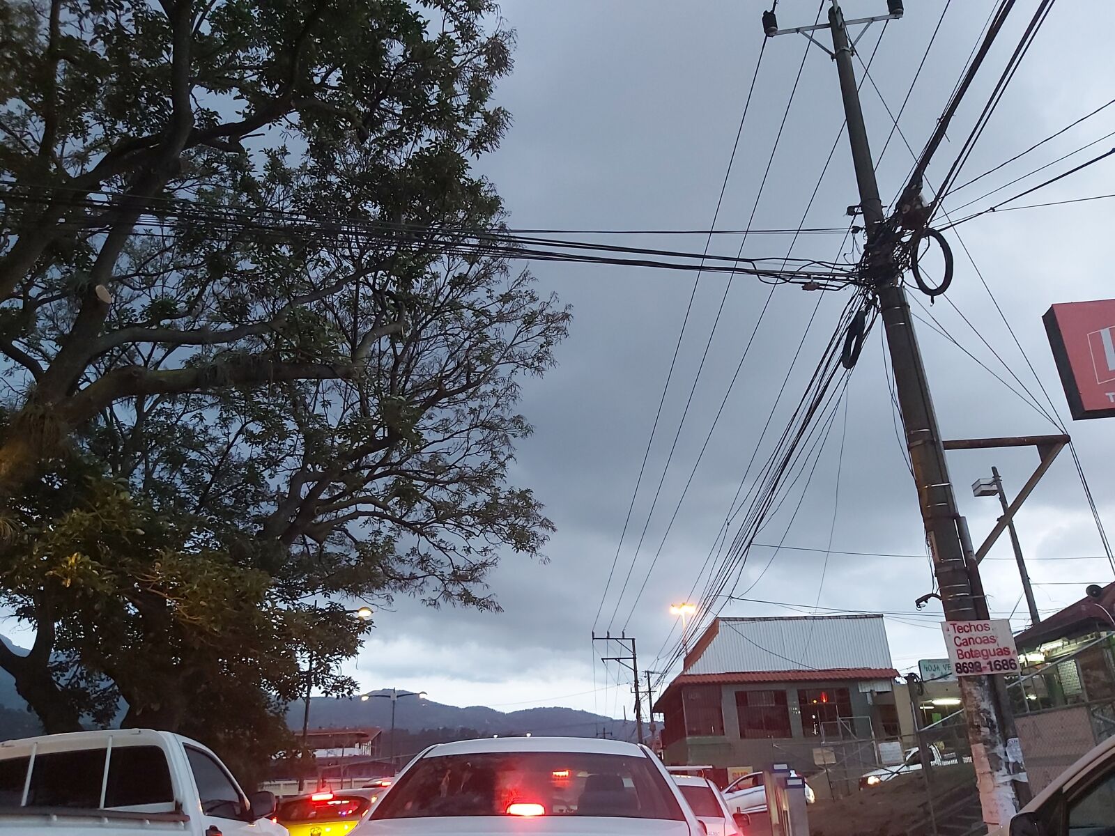 Samsung Galaxy A70 sample photo. Stormy, cloudy, sky photography