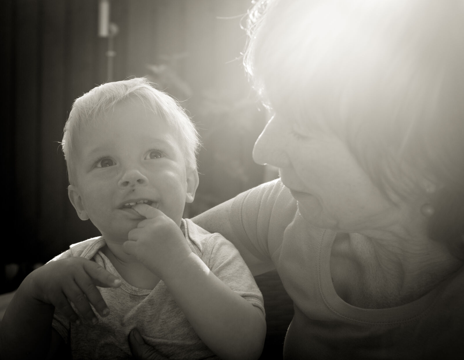 Fujifilm X100T sample photo. Grandmother photography