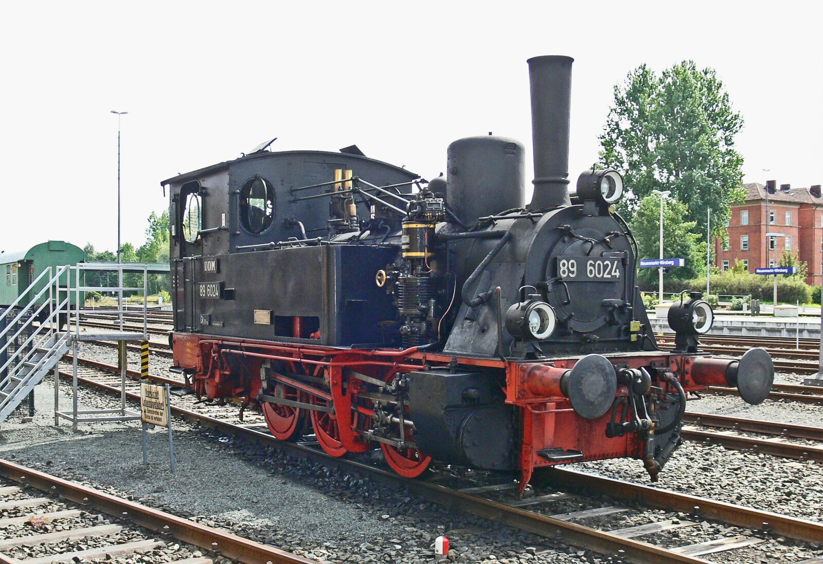 Panasonic DMC-FZ30 sample photo. Steam locomotive, upper franconia photography