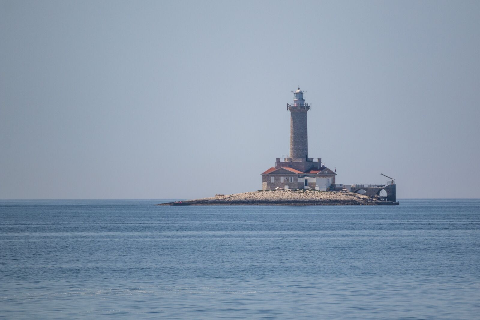 Canon EOS 70D sample photo. Lighthouse, sea, croatia photography