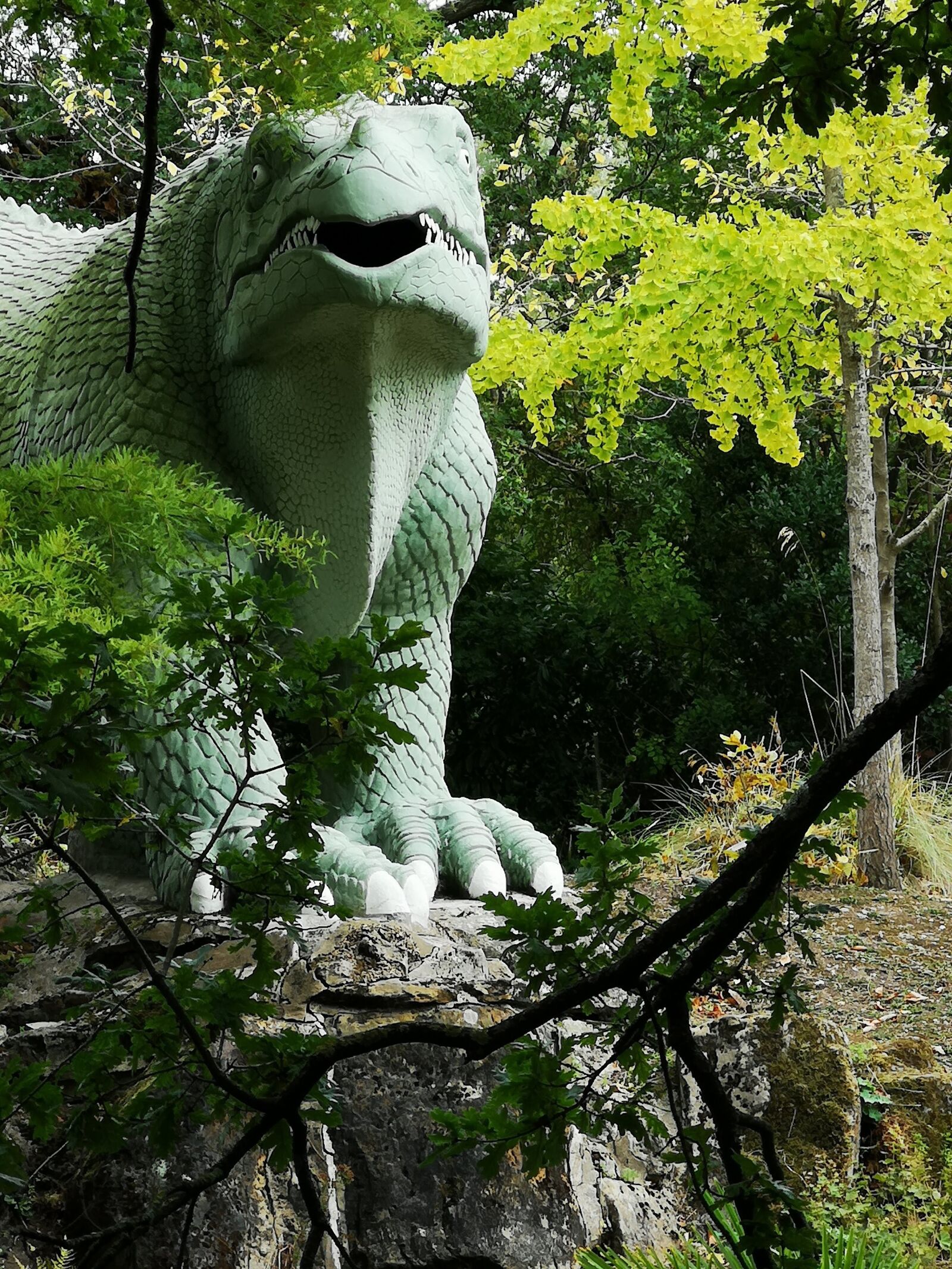 HUAWEI CLT-L09 sample photo. Dinosaur, crystal palace, london photography