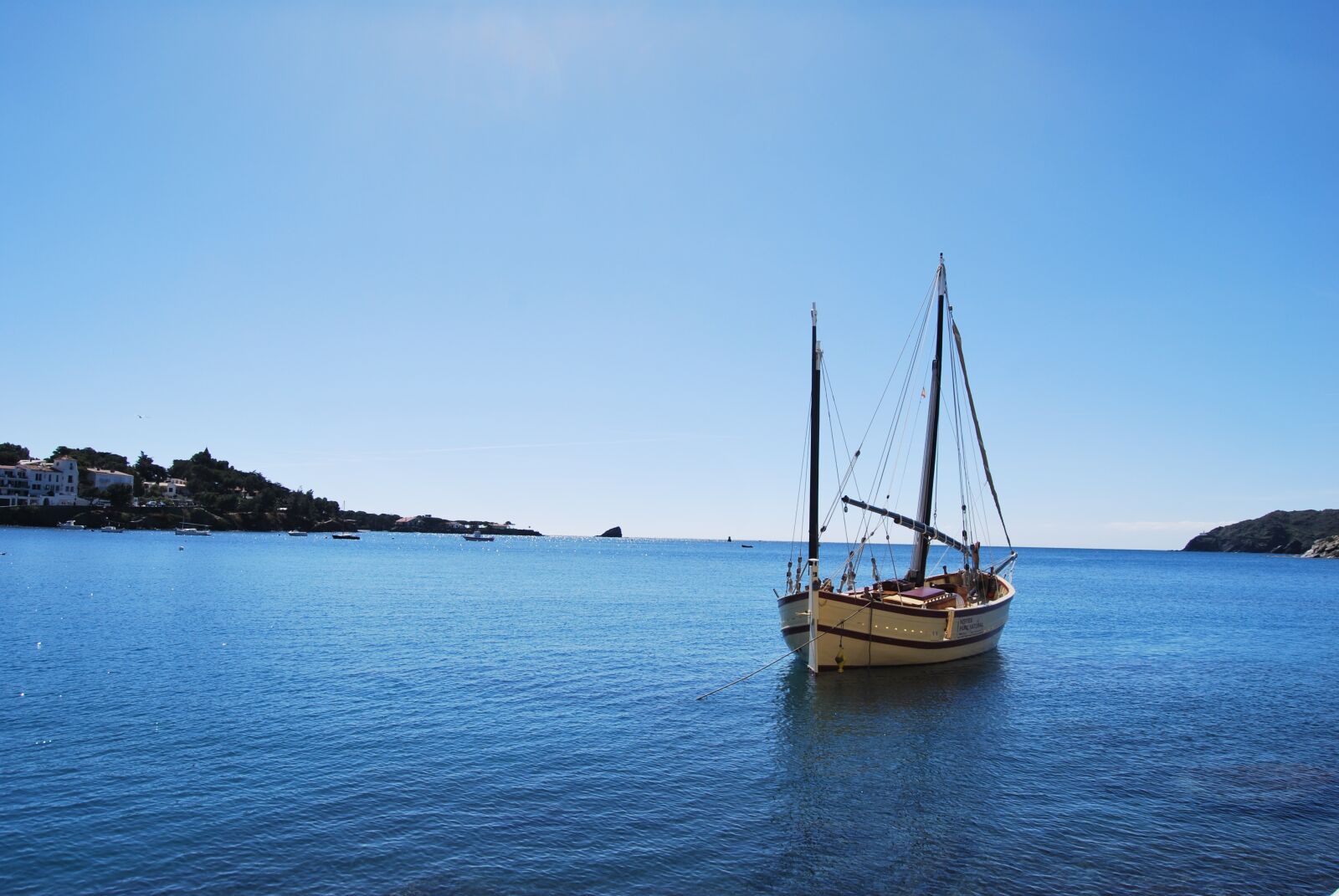 Nikon D60 sample photo. Boat, landscape, barca photography