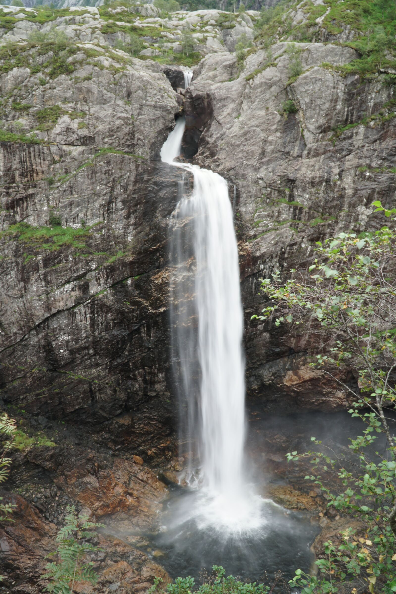 Sony a6500 sample photo. Waterfall, water, landscape photography