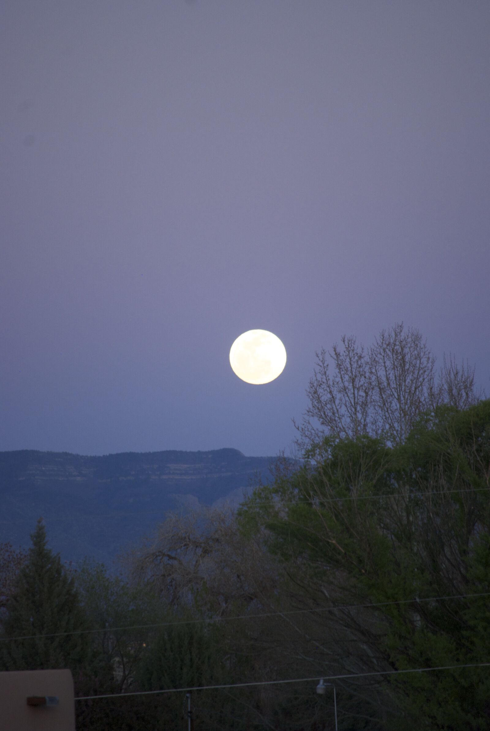 Nikon D40X sample photo. Moon, mountains, nature photography