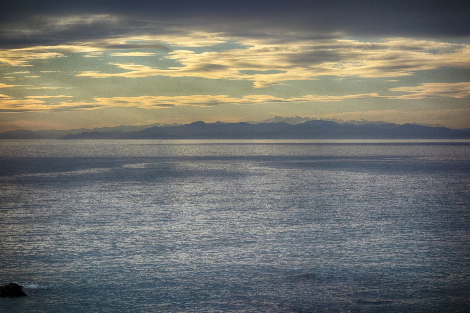 Sony Cyber-shot DSC-RX100 sample photo. Recco, sunset, liguria photography